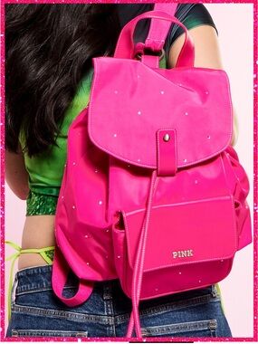 PINK x Legally Blonde Limited Edition Backpack Notebook Pen Keychain Bundle